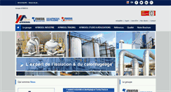 Desktop Screenshot of afrikisol-industrie.com
